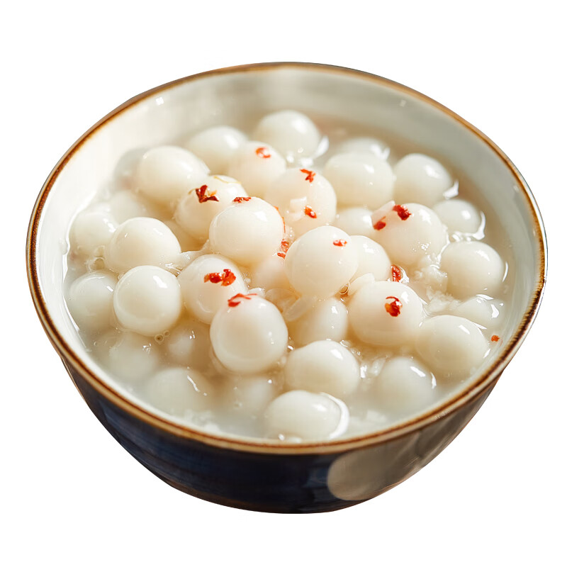 翼若天云宁波三雪酒酿圆子无馅糯米小圆子点心元宵水煮速冻小汤圆酒酿