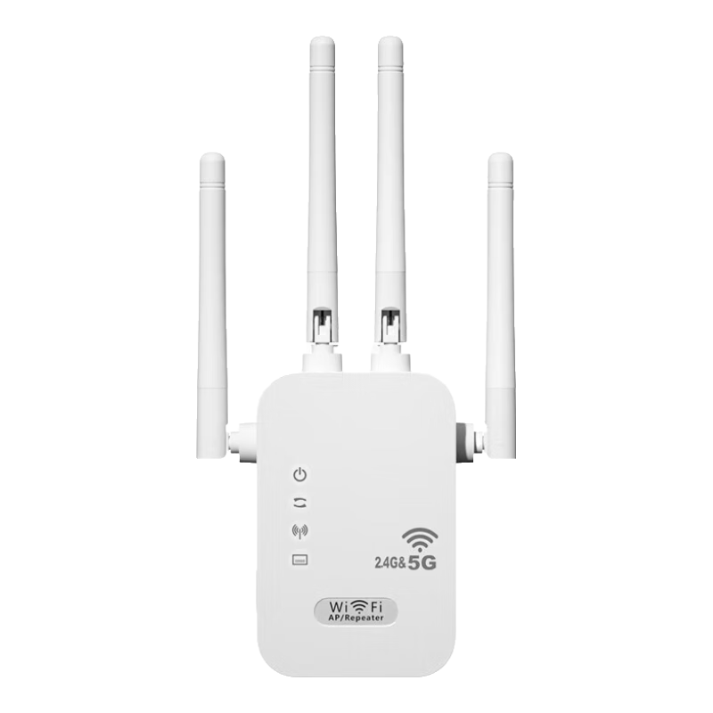裕合聯(lián)wifi信號放大器網(wǎng)絡(luò)信號增強器全屋wifi穿墻王5G路由器信號中繼器AP無線接收器擴展器 強勁穿墻300M白色【進口散熱芯片/高速不卡頓】