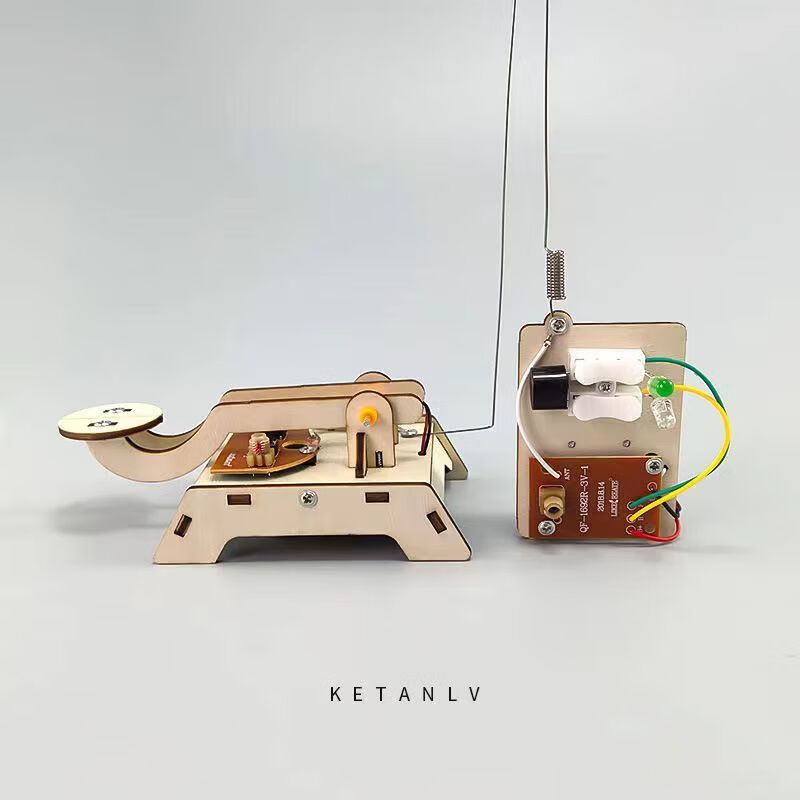 萨默斯模型电报机diy无线摩斯码 科学手工小制作科技小发明实验器材教