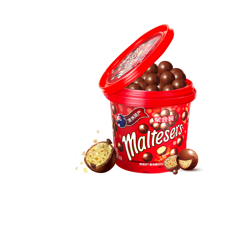 maltesers 麦提莎 脆心巧克力球 520g