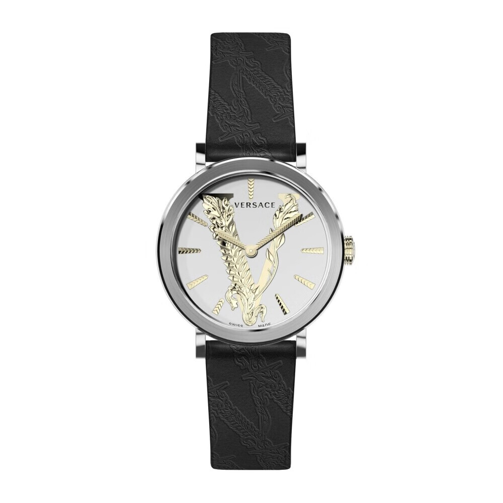 versace 男女通用 手表 黑色
