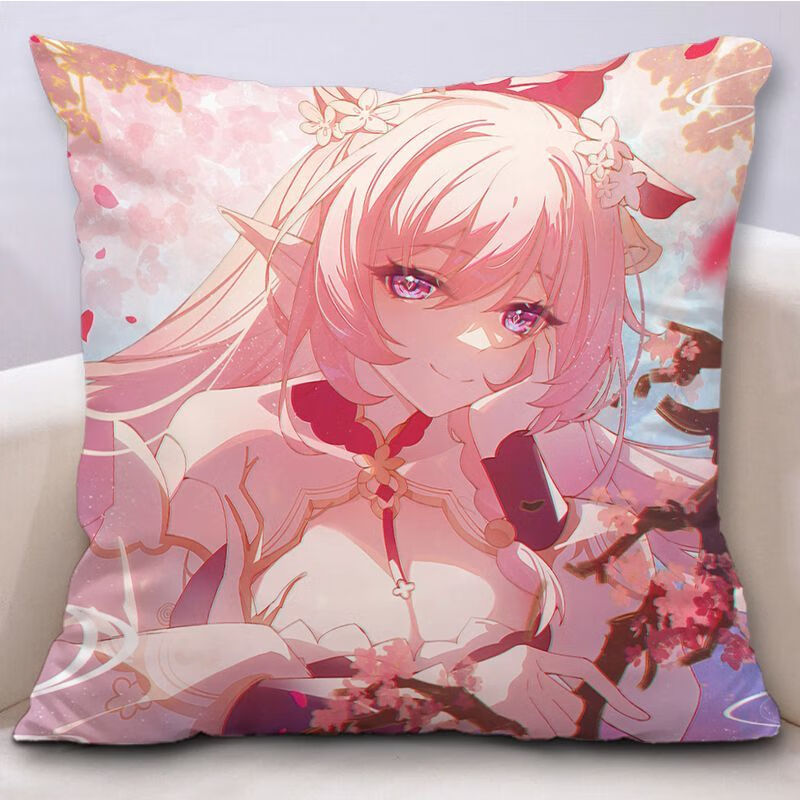 流彗爱莉希雅抱枕崩坏3周边真我人之律者动漫玩偶靠垫diy定制礼物枕头
