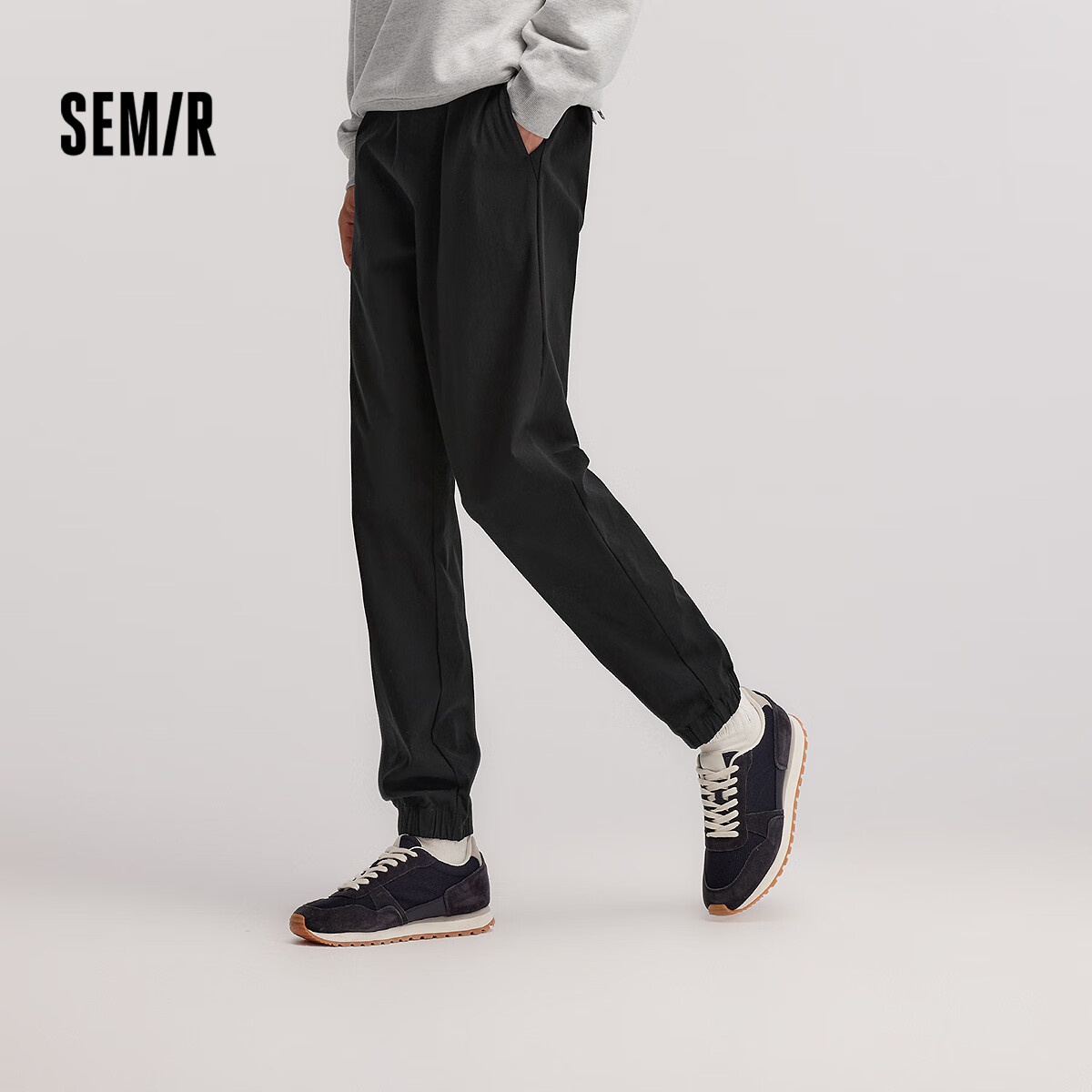 森马（Semir）【休闲裤福袋】休闲裤男长裤冬季时尚裤子百搭 B款-黑色90001 XL