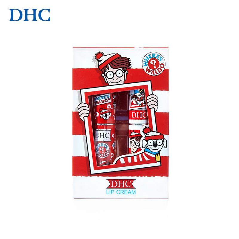 蝶翠诗（DHC）橄榄护唇膏2支组Wally限定版润唇膏保湿滋润1.5g*2【新年礼物】 1.5g*2支威利联名