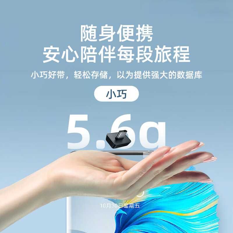 YiRight教师迷你u盘小巧型隐形隐藏式老师上课教学type-c接口专用黑板防撞大容量存储优盘 黑板隐藏式U盘【64G】+定制专属校徽 【T-30版本U盘】