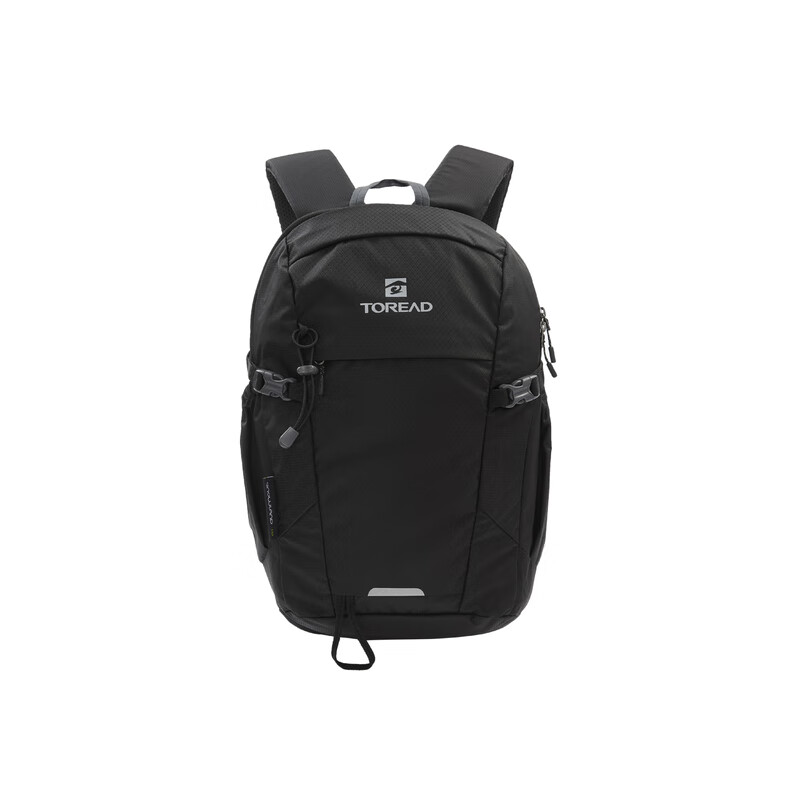探路者（TOREAD）双肩包15L大容量背包耐磨透气书包户外运动旅行徒步登山包 黑色