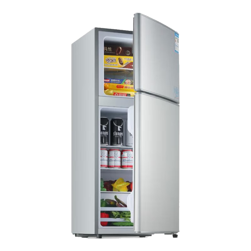 华宝冰箱家用中小型一级能效冷藏冷冻两用出租房用宿舍办公室电冰箱节能省电 【搁架款】一级节能-156L冷藏4层冷冻2层