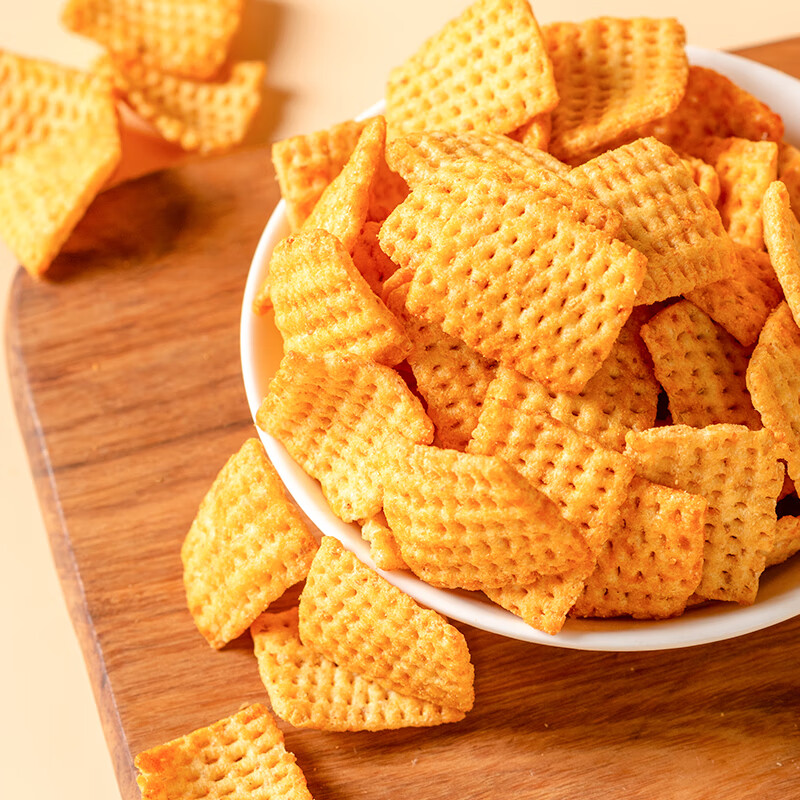 【5.9包邮】米多奇(MIDUOQI)粗粮锅巴 花椒+香辣+烧烤10包450g 【5.9包邮】米多奇(MIDUOQI)粗粮锅巴 花椒+香辣+烧烤10包450g