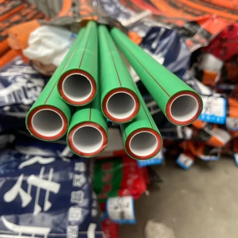 日丰管三层佛山ppr抗菌纳米水管冷热水瓷芯热熔分管精品三色3层 日丰