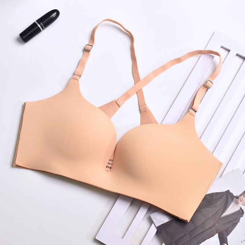 浪漫春天 romantic·spring夏季无钢圈性感无痕交叉美背小胸显大聚拢