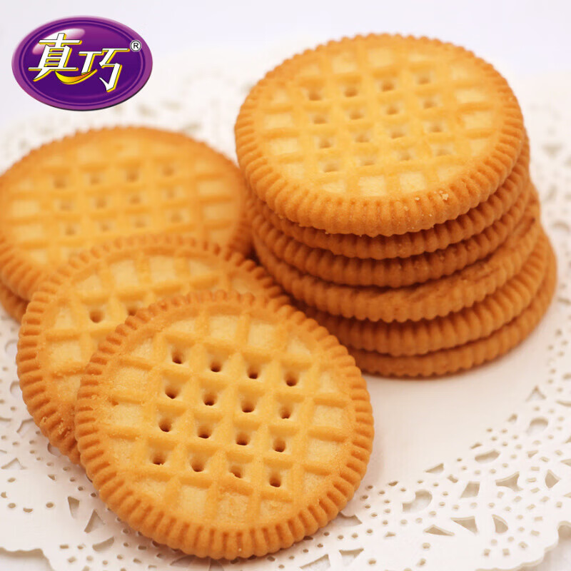 真巧蛋仔饼牛油曲奇休闲食饼干早餐下午茶小吃 牛油曲奇3盒+蛋仔饼2盒 515g