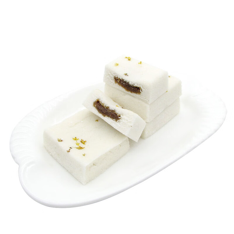 翼若天云嵊州特产手工桂花糕传统米糕宫廷糕点糍糕早餐点心蒸糕红糖甜