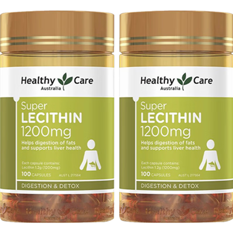 ���ڲ�����Healthy Care������֬������HC������֬1200mg�������˺ǻ�Ѫ�ܽ������޽��� ����֬����100��*2ƿ