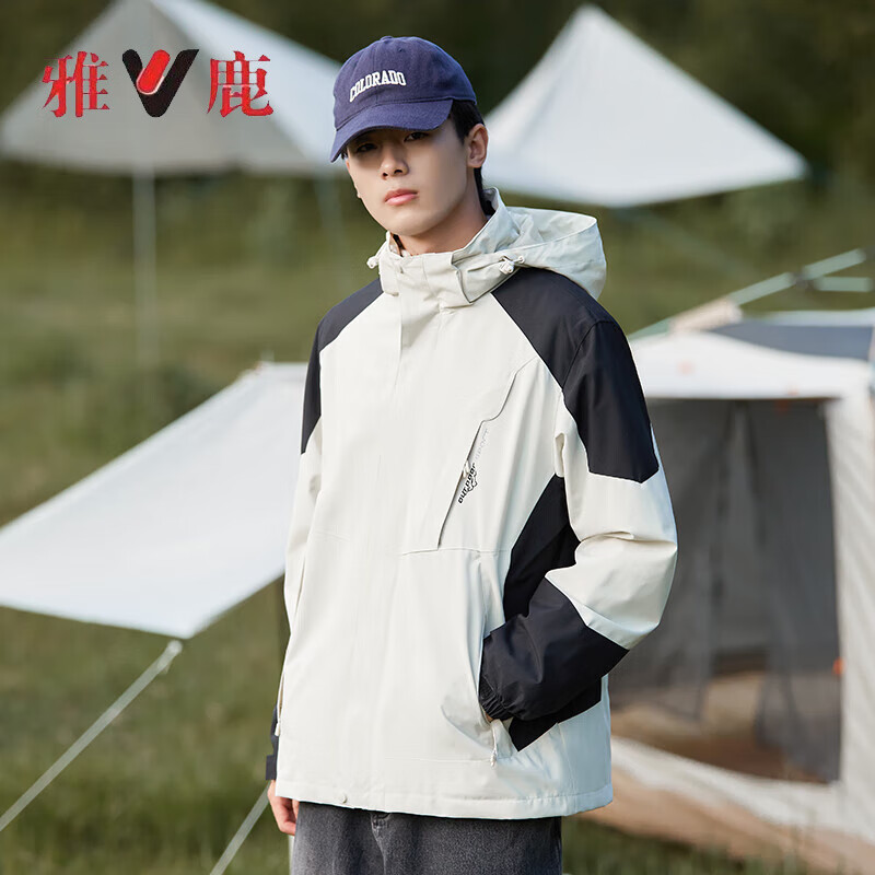 ���ڲ�������¹����һ�����Ů�з�������׼��޼Ӻ�ɲ��ڵ����±�ů��ѩ��ɽ�� YLN17Z36760��è��/��ɫ-�� 4XL