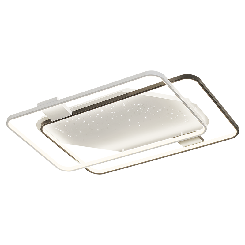 雷士（NVC）客厅大灯房间灯具套餐星空氛围感LED吸顶灯 北欧创意书房灯饰全屋 【星雨】120瓦 遥控调光客厅灯