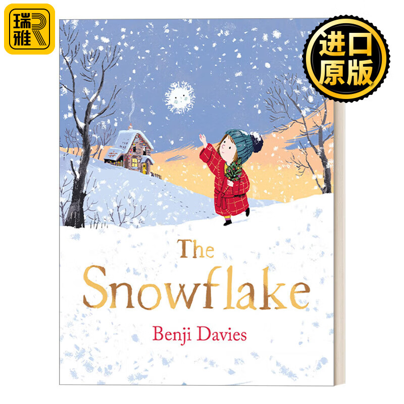 the snowflake 雪花 benji davies绘本 英文版  英文原版 进口原版