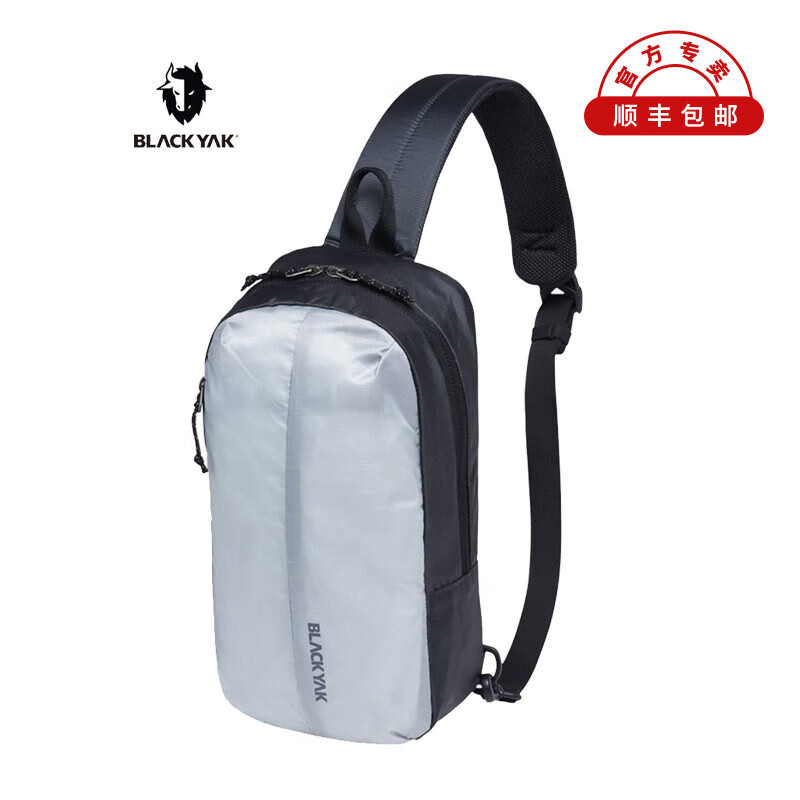 blackyak布来亚克男女通用春夏季户外休闲运动单肩斜挎包slx759 炭