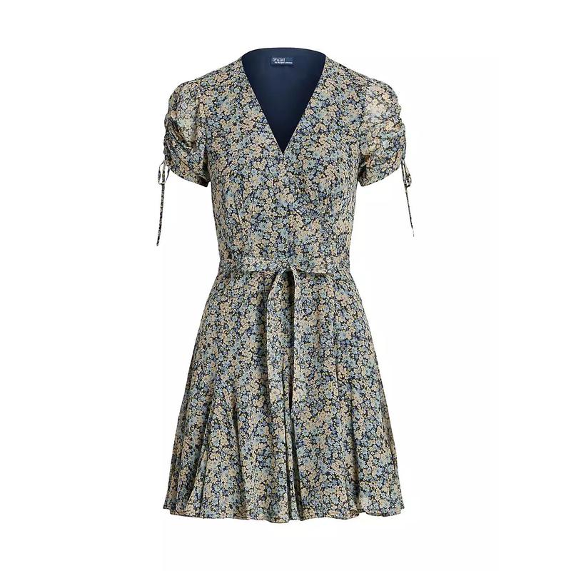 保罗拉夫劳伦(polo ralph lauren)早春新品碎花连衣裙女 花朵