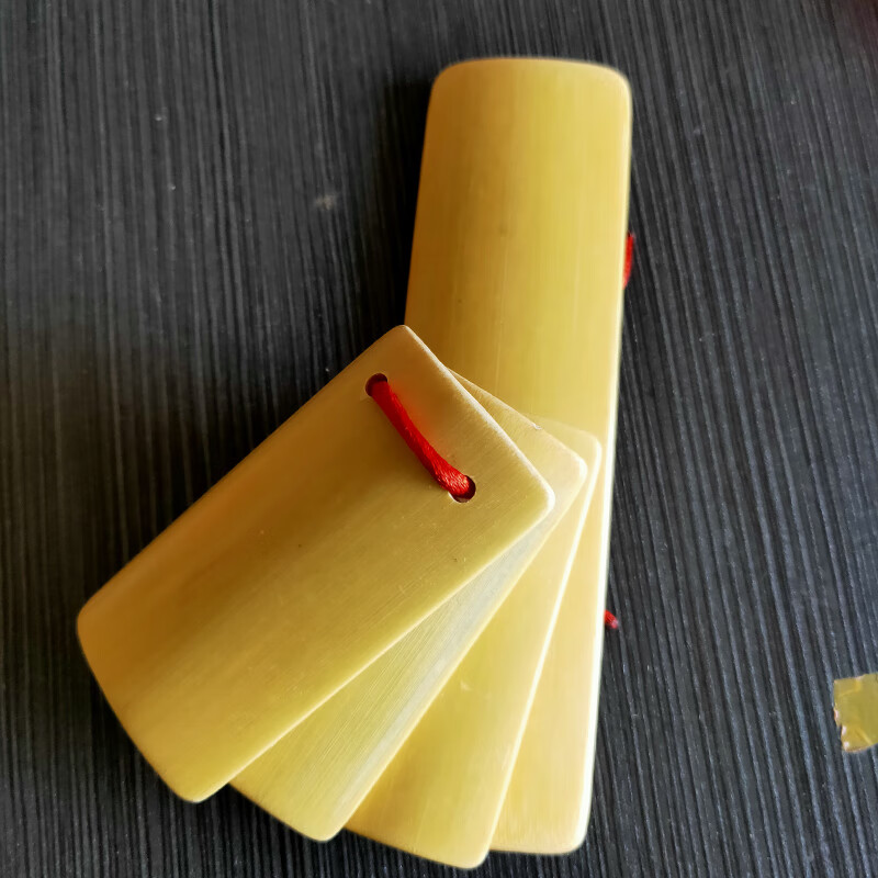 yasile快板儿童老竹板练口才用幼儿园德云社小快板初学者响板小学生 1