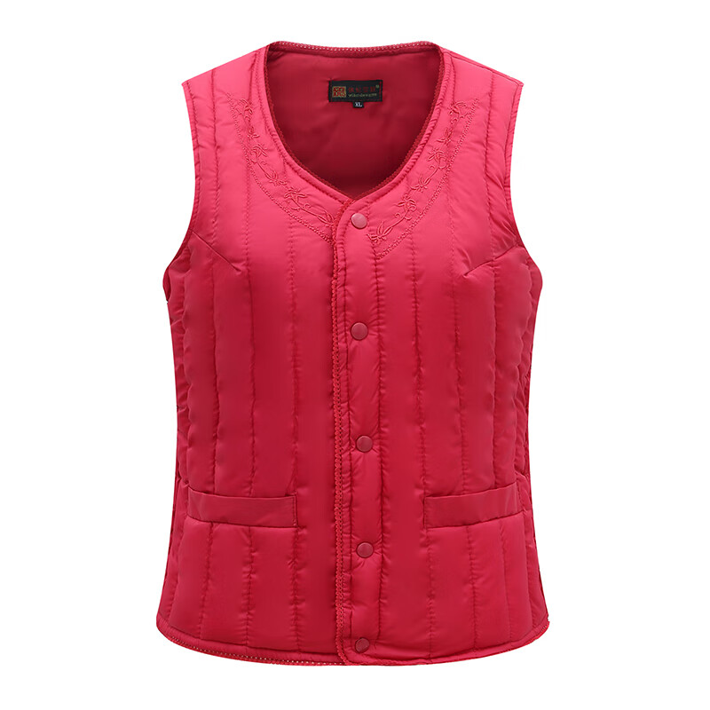 bingjie波司登羽绒服反季羽绒棉马甲女秋冬季中老年女士保暖短款背心