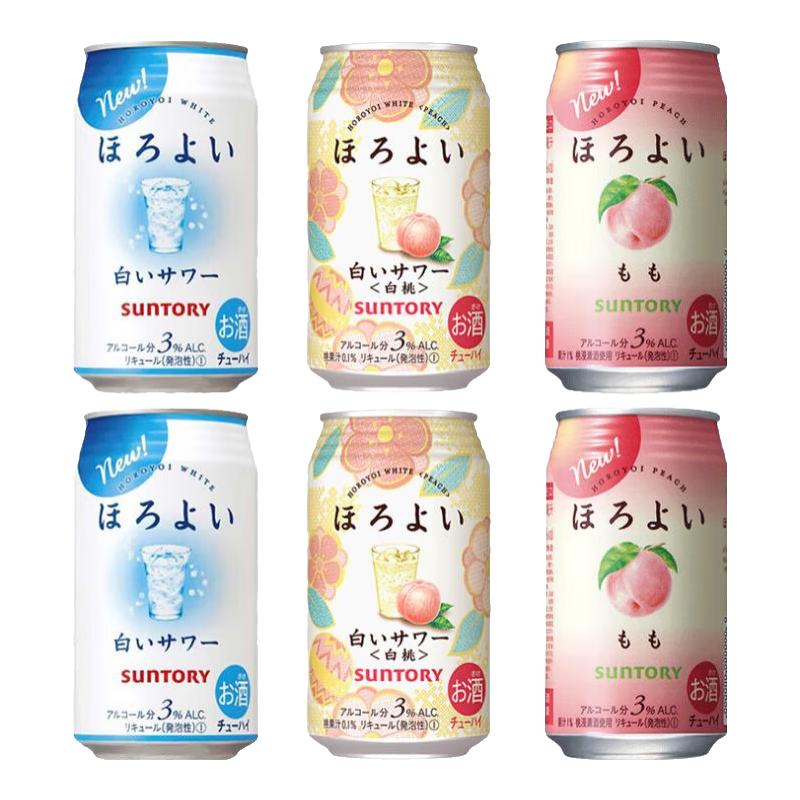 ������HOROYOI ������Ԥ���Ƽ�β�ƹ������΢���Ͷ��ձ�������װ 3ζ��ϰ�������������350ml*6��