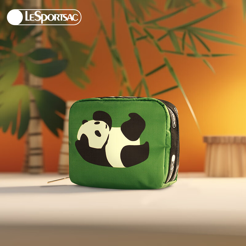 Lesportsac乐播诗新款包包女包Panda熊猫可爱便捷