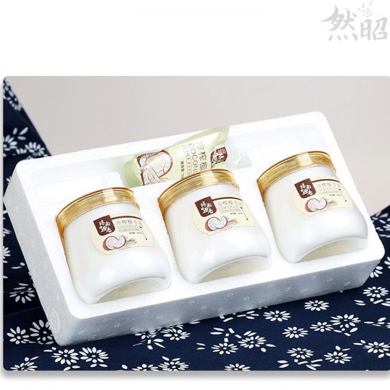 琼南椰香椰子油食用纯椰油海南初冷榨新可生酮380ml*3瓶 380ml*3瓶套装