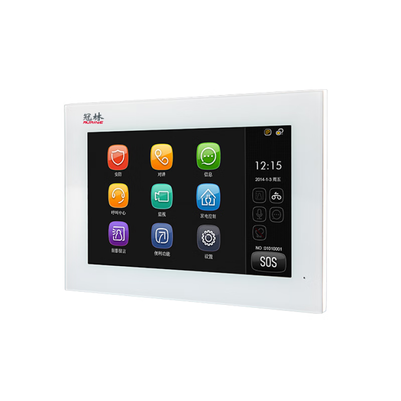 冠林gl8-v2楼宇可视对讲米立ml8-v2智能终端室内ml8-v8c-dkzh分机