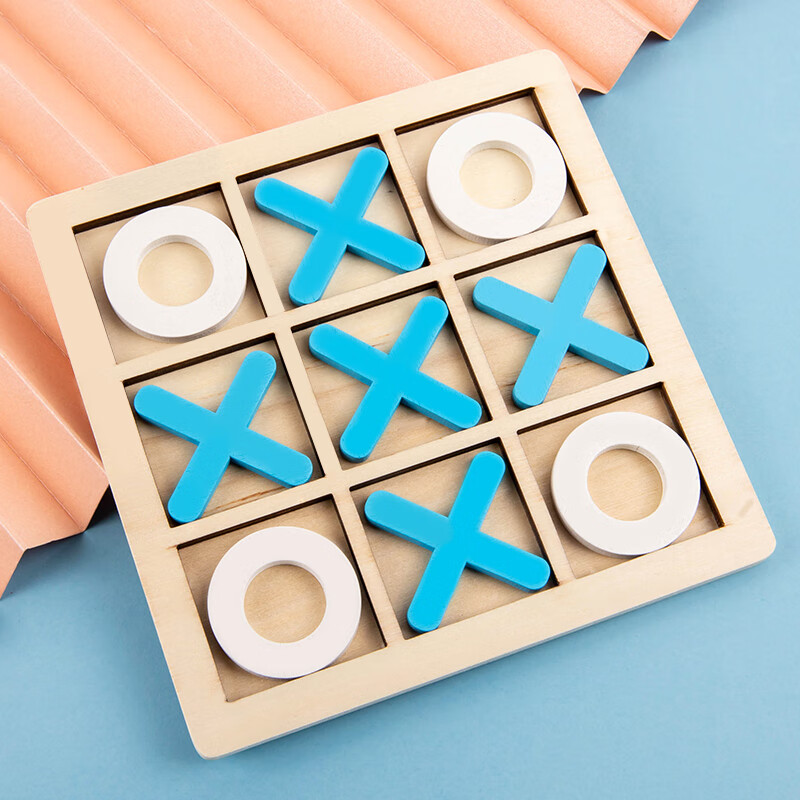 创京懿选幼儿园中班趣味井字棋类亲子互动桌游玩具双人对战游戏 天