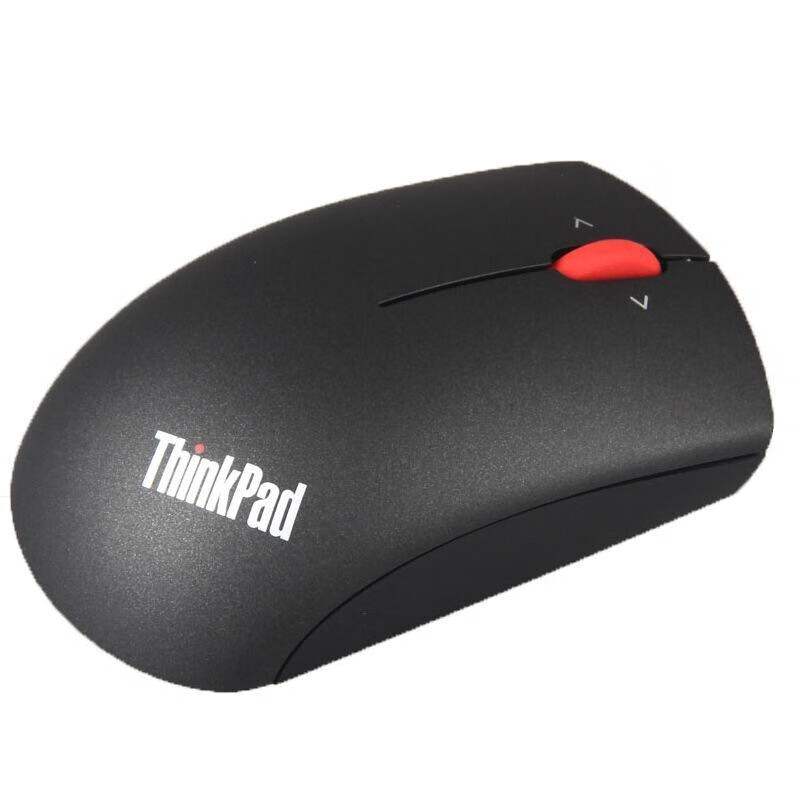 ThinkPad小黑红点无线鼠标 联想笔记本电脑办公蓝光鼠标 0B47166/4Y51B21850无线（石墨黑）