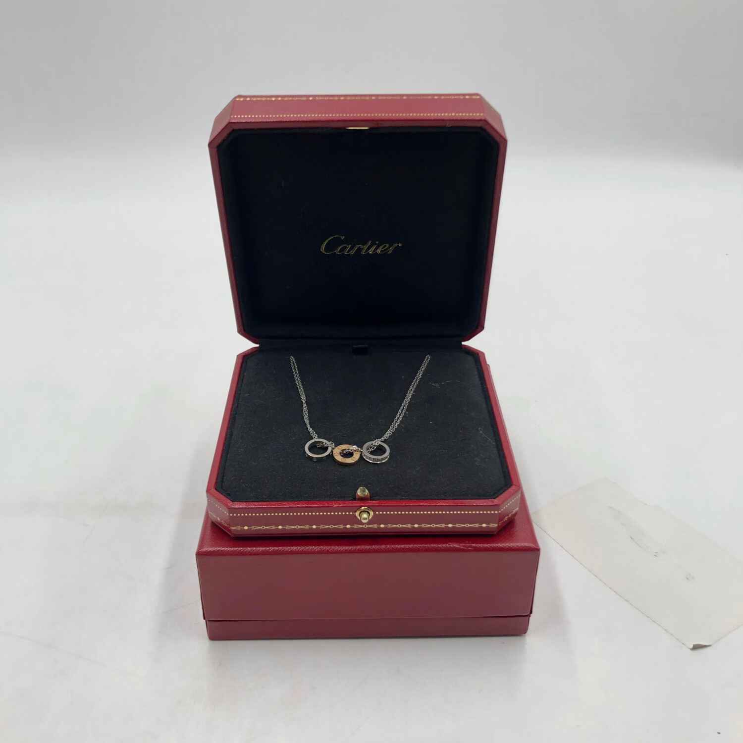 【二手9新】卡地亚圆饼项链二手奢侈品项链二手卡地亚项链主链37延长