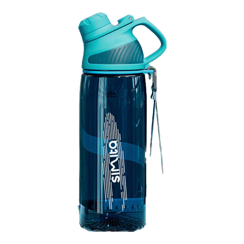 施密特（simita）運動水杯 便攜大容量飲用水壺男女學生上學Tritan夏季塑料杯子