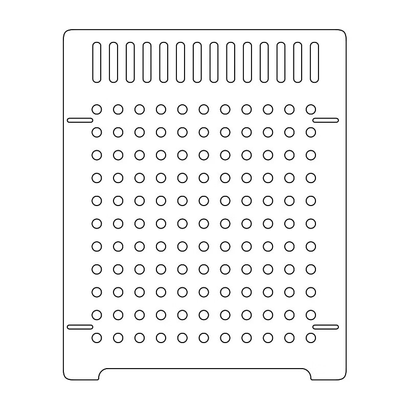 边胜鱼缸隔离板透明亚克力隔离网隔板孔雀鱼孵化盒水族箱隔离板 【高透明】宽28x高45x厚2mm+8个吸盘