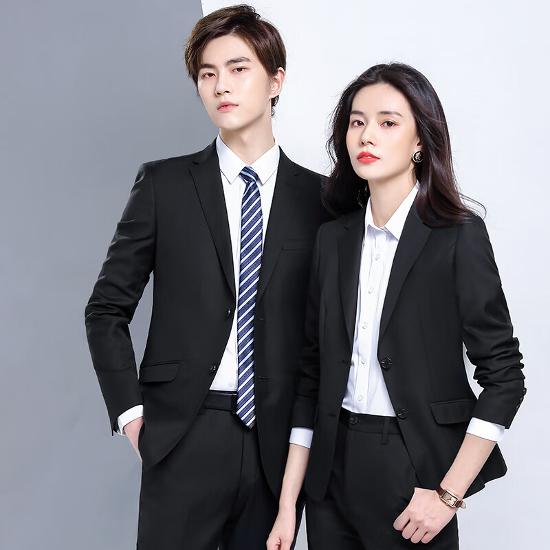 mayor雅戈尔绵羊毛职业装西装套装女教师正装气质西服秋冬工作服 女士