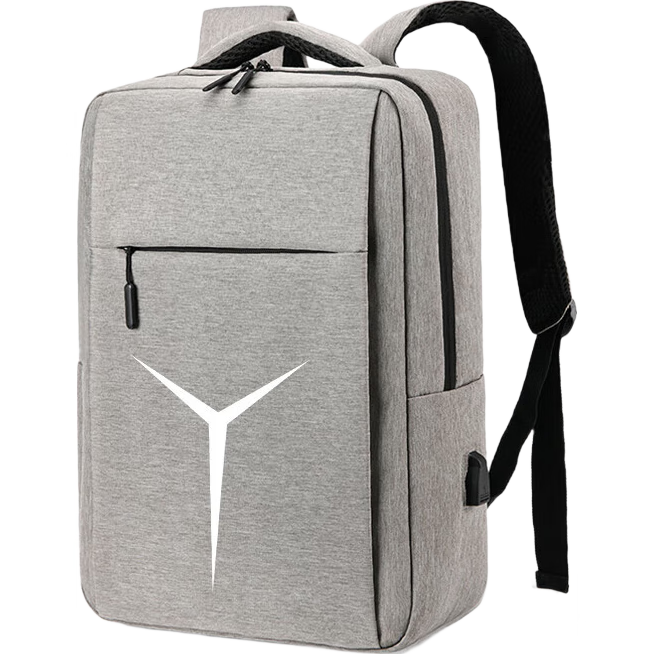 联想拯救者Y7000P游戏本R9000电脑包15.6英寸防摔Y9000p笔记本背 灰色【白色Y标】 15.6-16英寸可放40厘米键盘