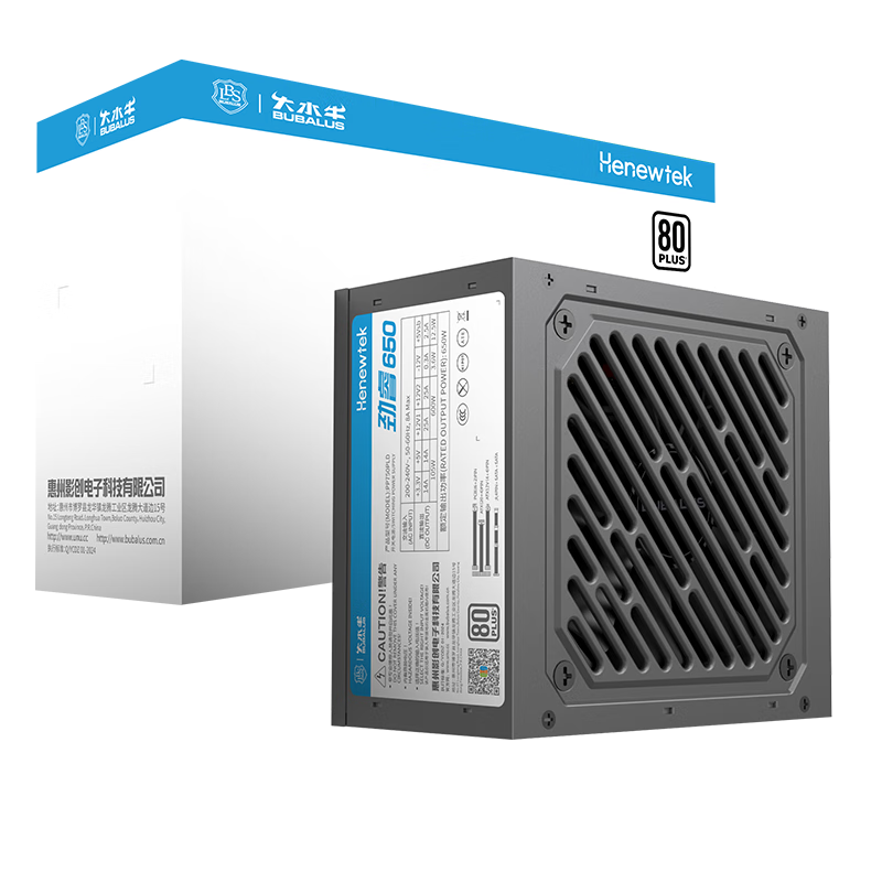 ��ˮţ ���650 ̨ʽ��Դ 650W 80PLUS���� ֧��5060�Կ� 12CM�¿ط��� ���� ���� ����ͬ�� 137.65Ԫ