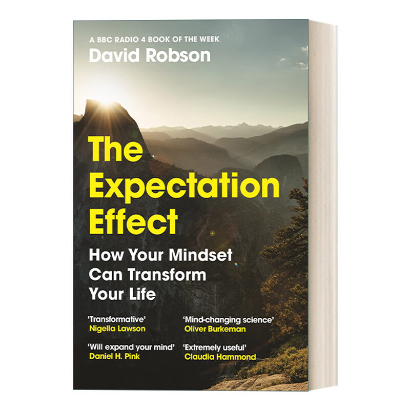 进口原版 the expectation effect 期望效应 好的心态改变你的生活