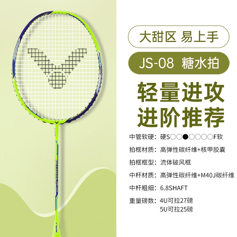 JETSPEED S 08 极速08 JS08 JS-08E JS-08B JETSPEEDS08 羽毛球装备哪里买 中羽在线