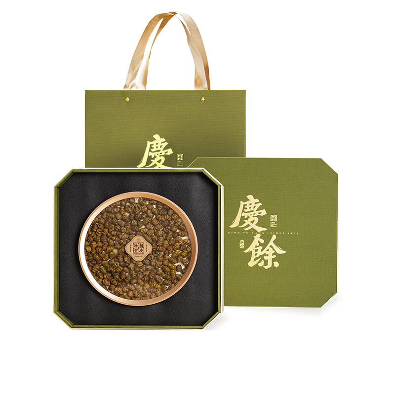 胡庆余堂正宗铁皮石斛150g古韵系列礼盒西洋参红参陈皮母亲节礼物营养品 铁皮石斛礼盒 150g*1盒 （配1个礼袋）