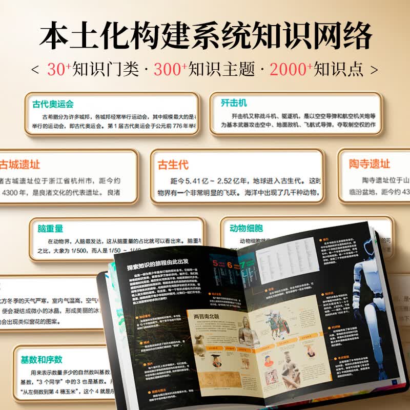 【官方正版】中国儿童百科全书典藏版精装全彩知识科普读物绘本课外阅读书给中国儿童的原创大百科中小学生青少年课外阅读书籍正版 《中国儿童百科全书 典藏版》（刷边纪念版）