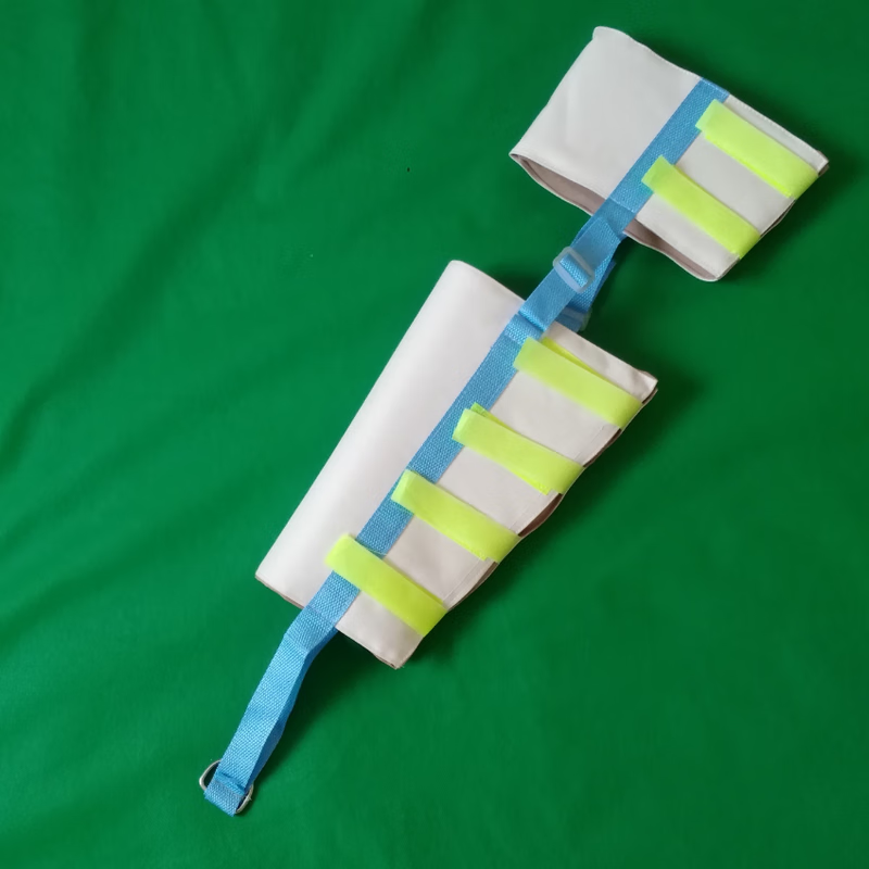 下肢牵引带皮牵引带腿部大腿骨折牵引器腿部拉伸器家用膝关节床头吊砖