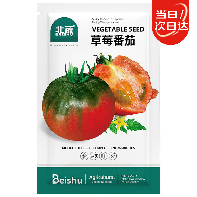 北蔬草莓番茄种子水果铁皮西红柿子蔬菜种籽 北蔬草莓番茄种子20粒