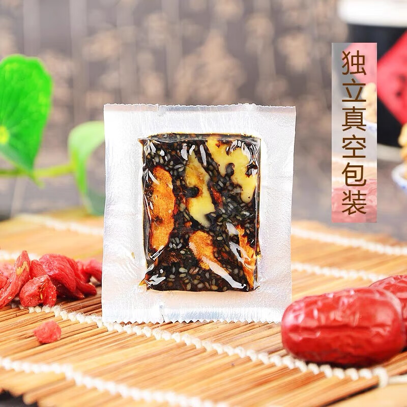 阿胶糕黑芝麻阿胶膏阿胶固元糕红枣枸杞滋补品东阿特产送礼长辈 【500克*1盒】阿胶糕