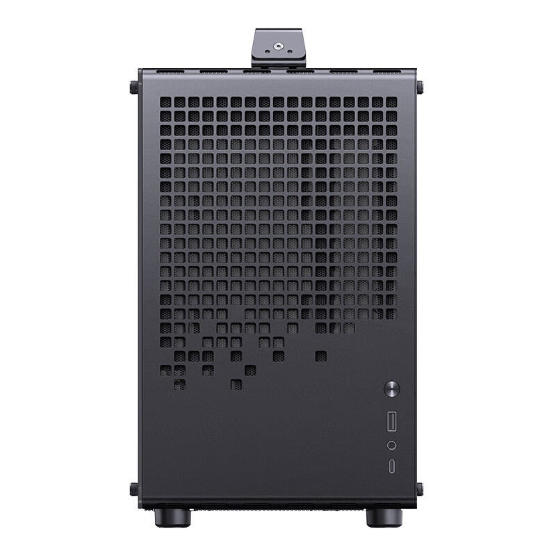 乔思伯(JONSBO) Z20黑色 MATX机箱 (约20L/可拆卸提手机箱/240冷排/163mm风冷/ATX电源/长显卡/Type-c )