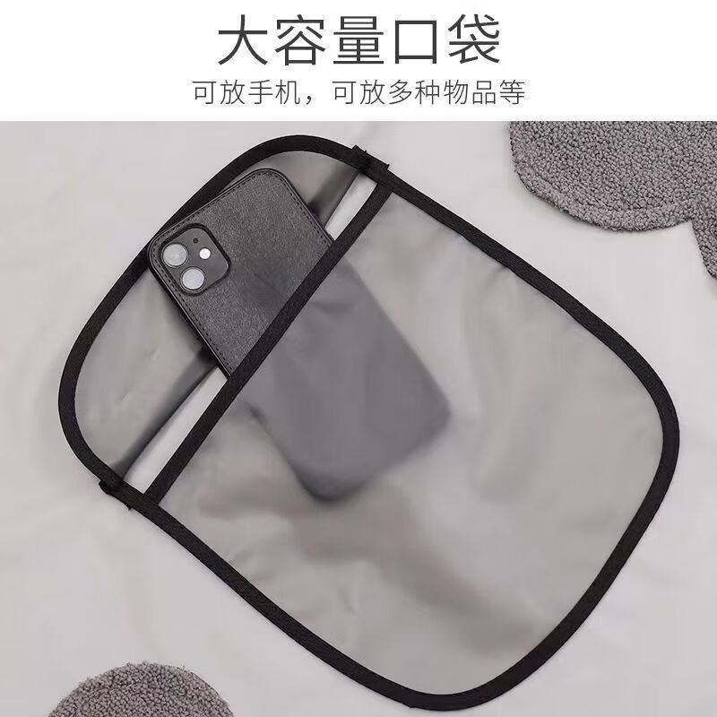 其他家新款TPU透明防水围裙家用厨房餐厅防油男女同款时尚洗碗水产专用 防水tpu背带款【保持开心】 常规款 75厘米【有口袋】2件