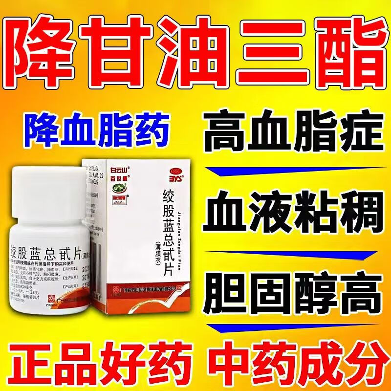 降血脂的中成药 降胆固醇高血脂症头晕胸闷心悸气短的心脑血管药