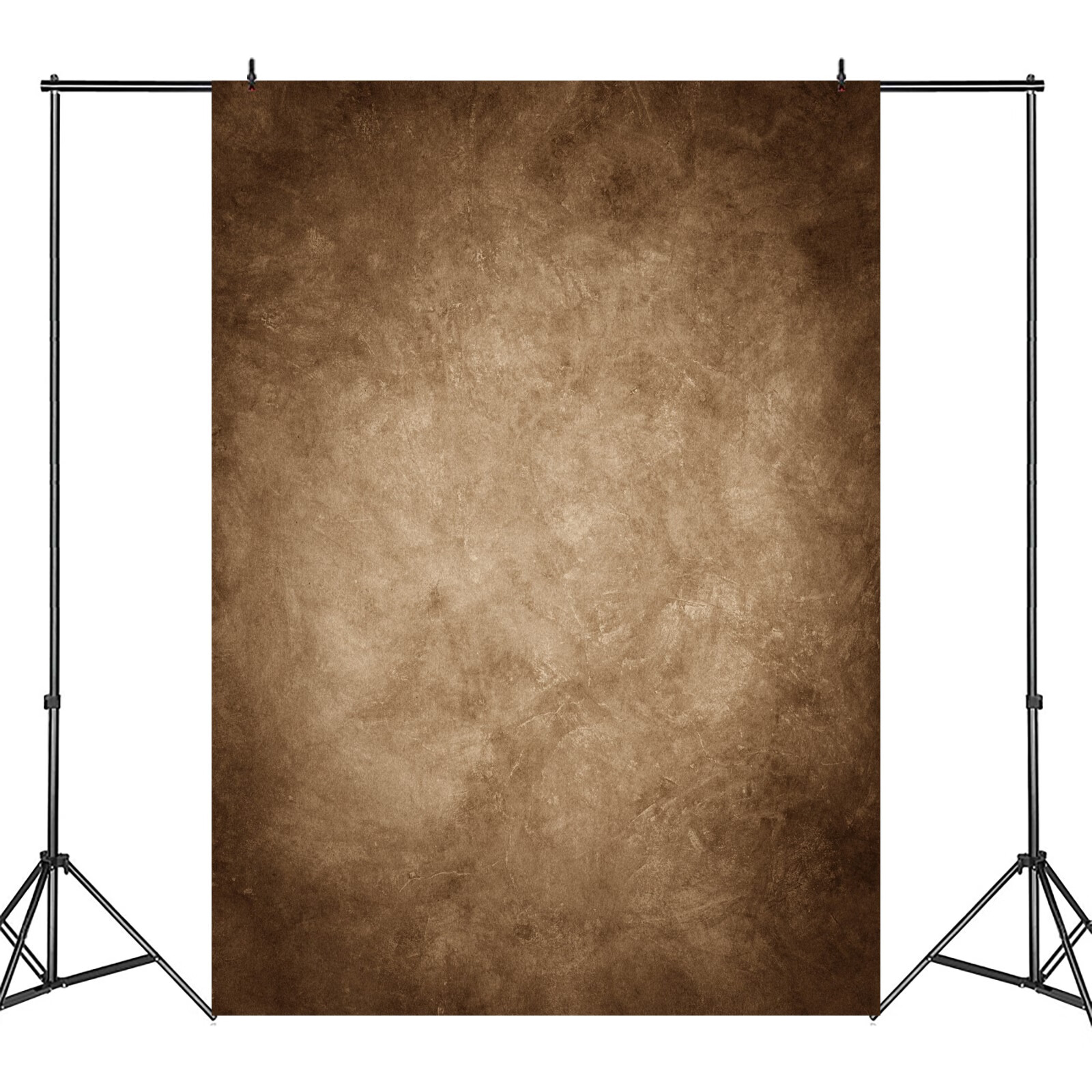 云舵灰棕色美式证件照背景布高级感拍照油画布潮流写真纸复古扎染美拉