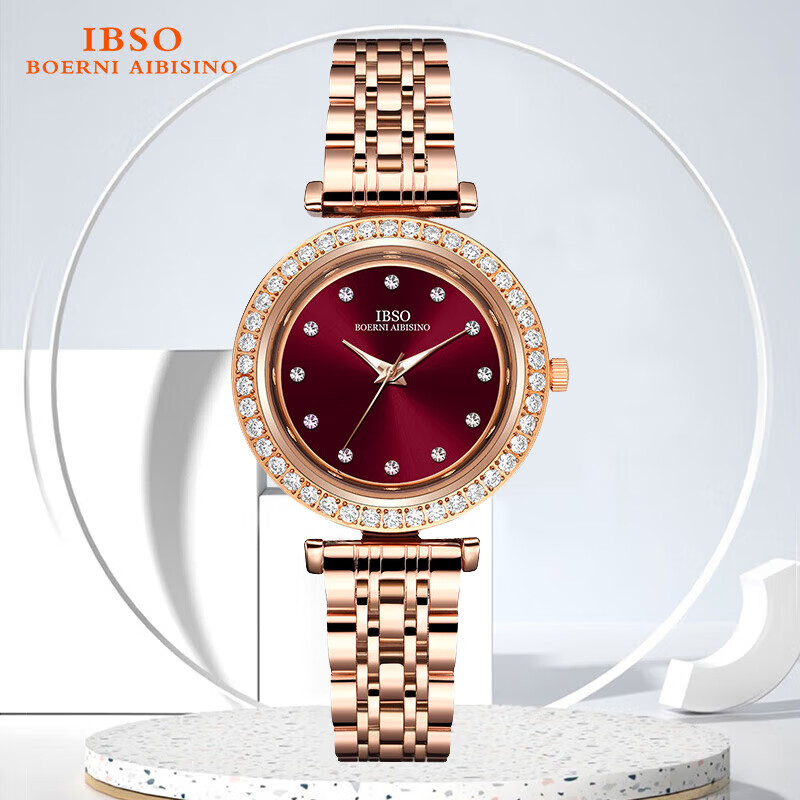 爱彼思诺瑞士品牌超薄手表女石英表时尚简约女士手表防水女表学生女友