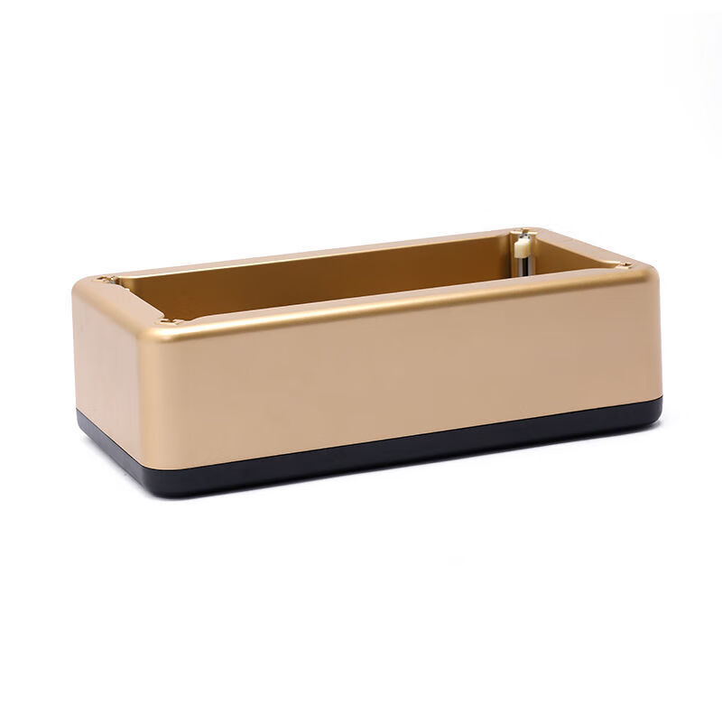 若森若森自动鞋套机 智能鞋膜机一次性室内踩脚套盒 金色  100只塑料