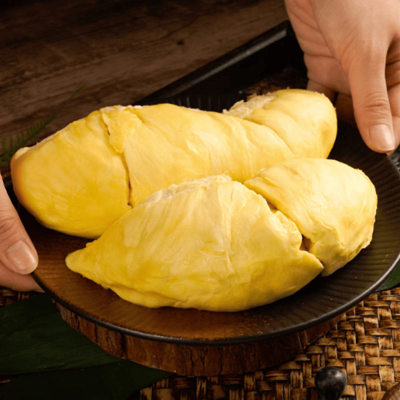 榴司令泰国金枕冷冻榴莲肉进口水果 泰国AAA冷冻榴莲肉400g*2袋